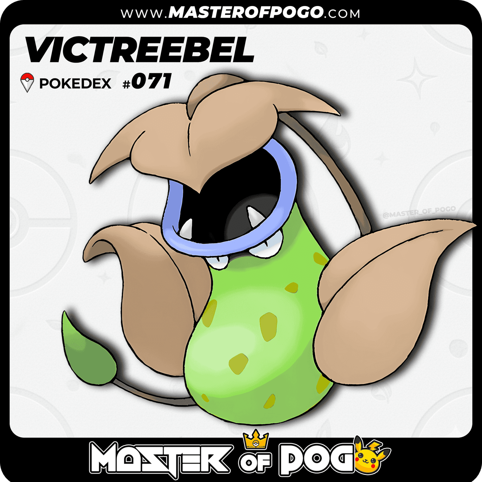 #071 - VICTREEBEL — alternate view