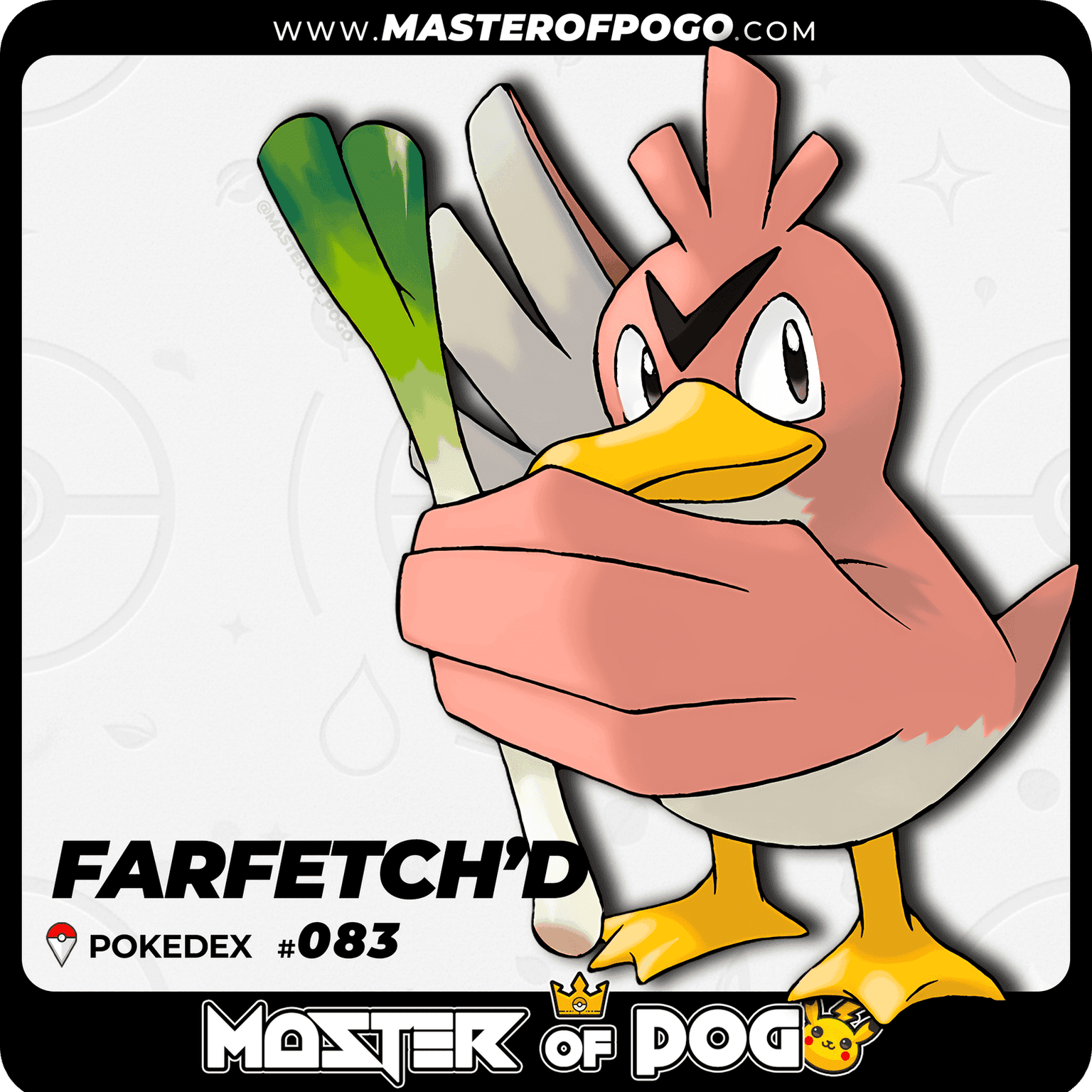 #083 - FARFETCH'D — alternate view