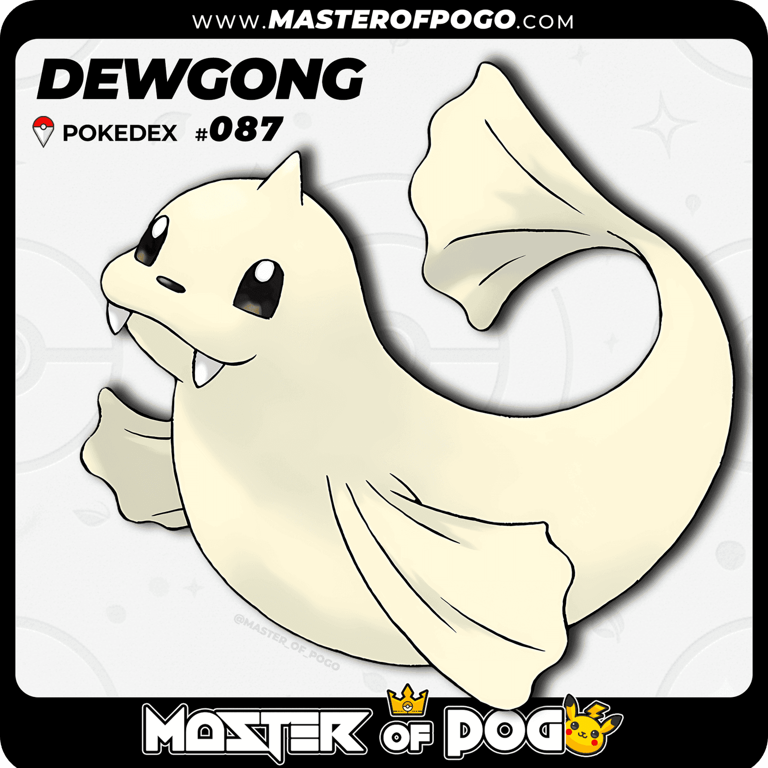 #087 - DEWGONG — alternate view