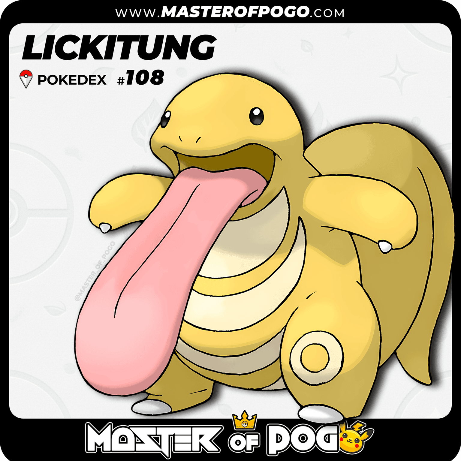 #108 - LICKITUNG — alternate view