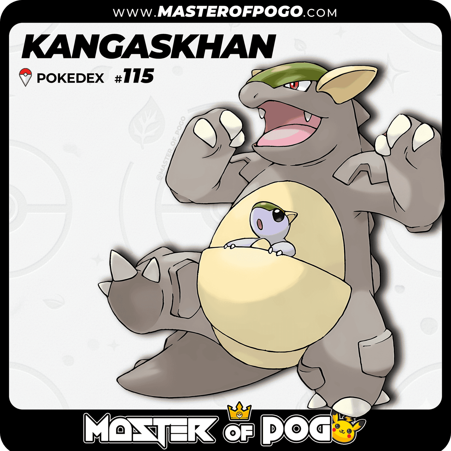 #115 - KANGASKHAN — alternate view