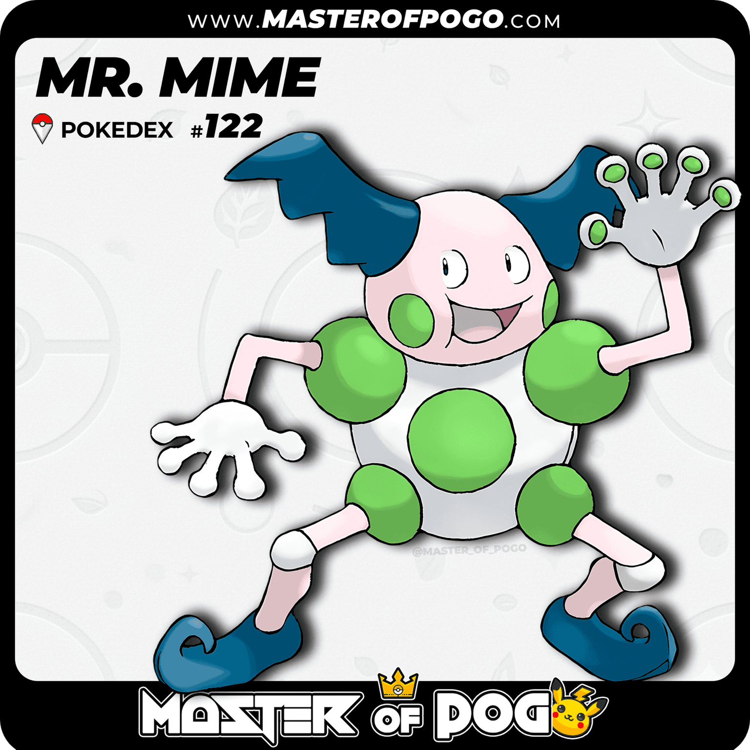 #122 - MR. MIME — alternate view