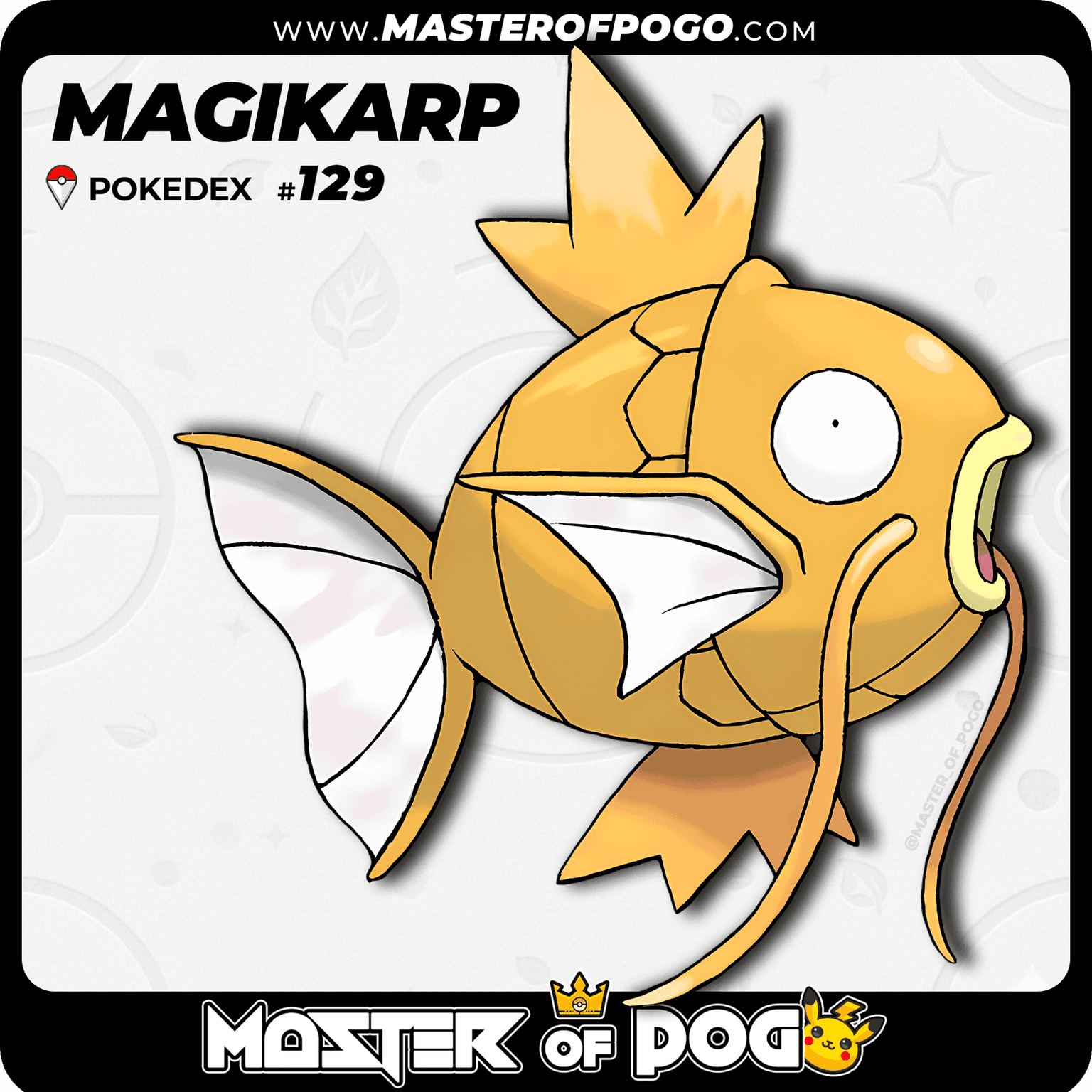 #129 - MAGIKARP — alternate view