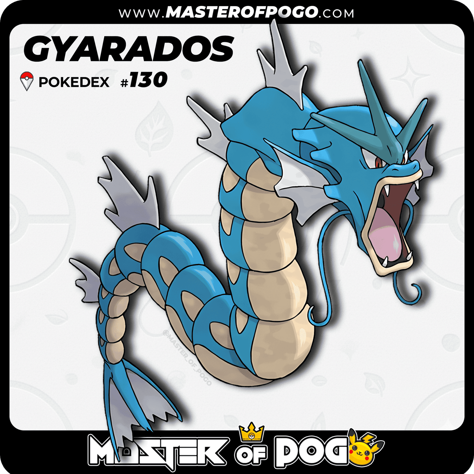 #130 - GYARADOS