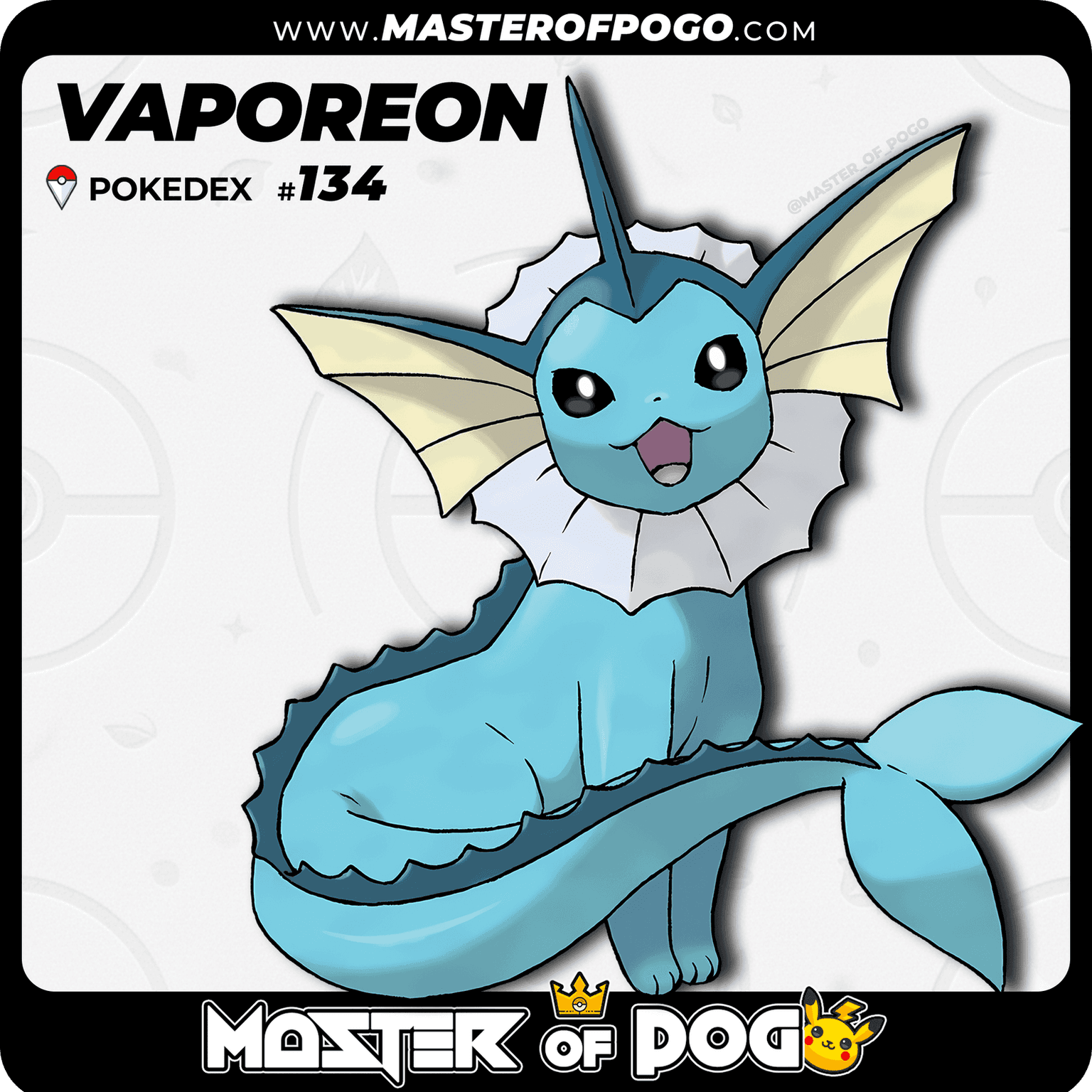 #134 - VAPOREON