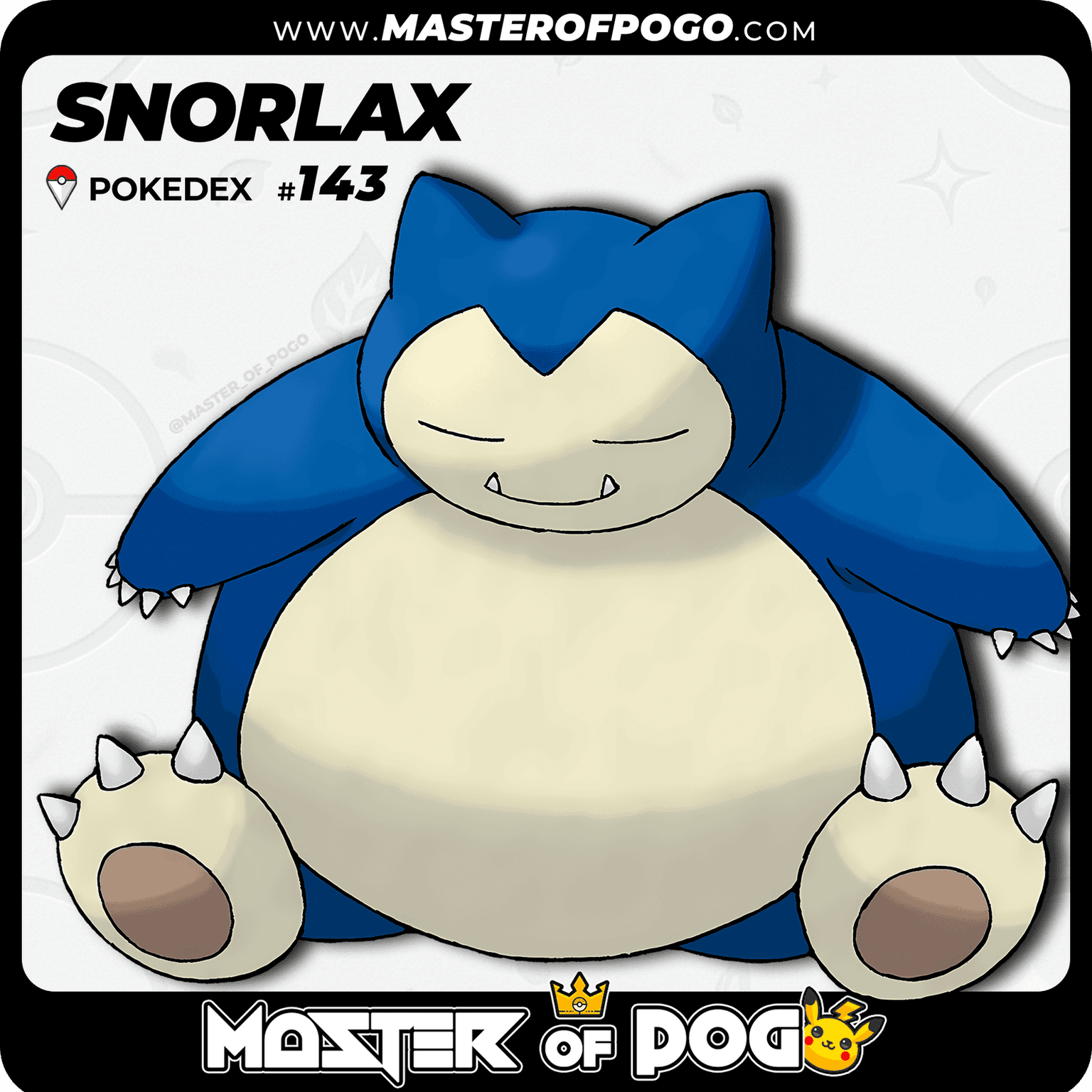 #143 - SNORLAX — alternate view