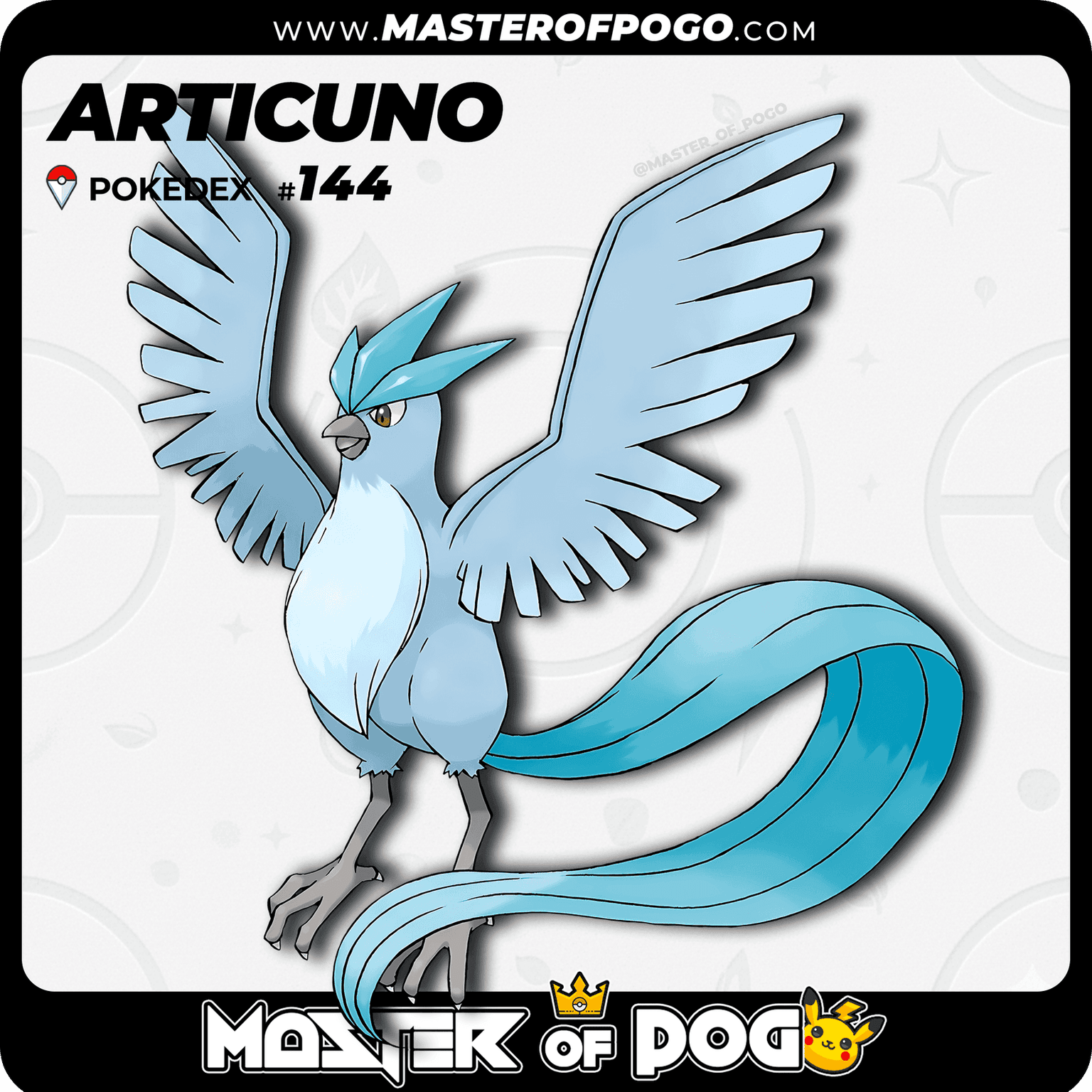 #144 - ARTICUNO — alternate view