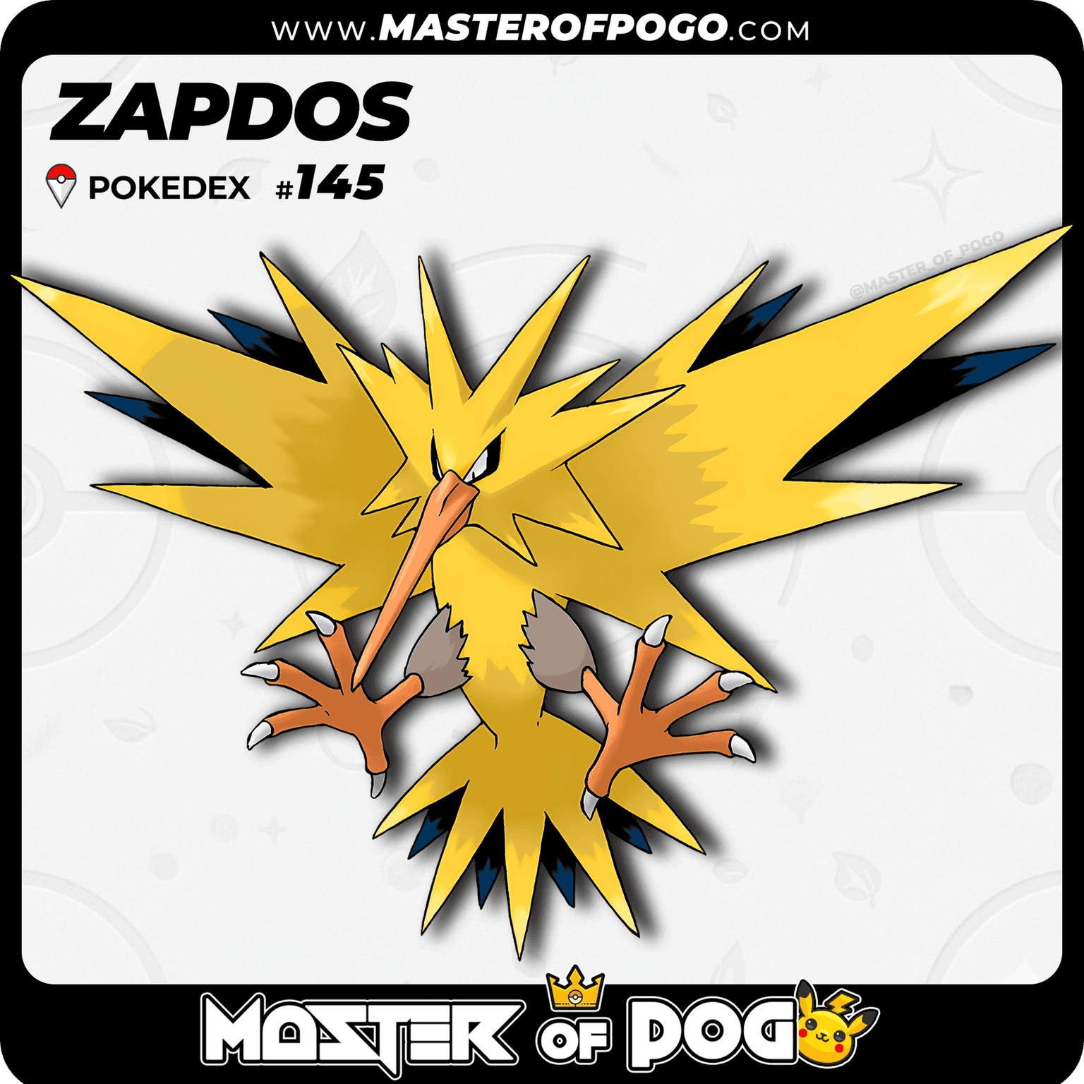#145 - ZAPDOS — alternate view
