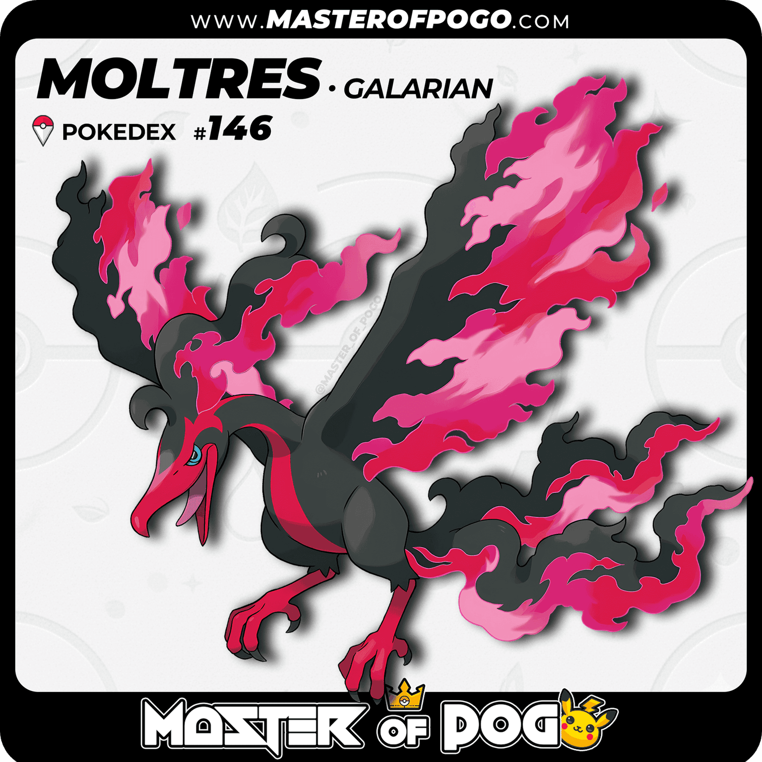 #146 - Galarian MOLTRES