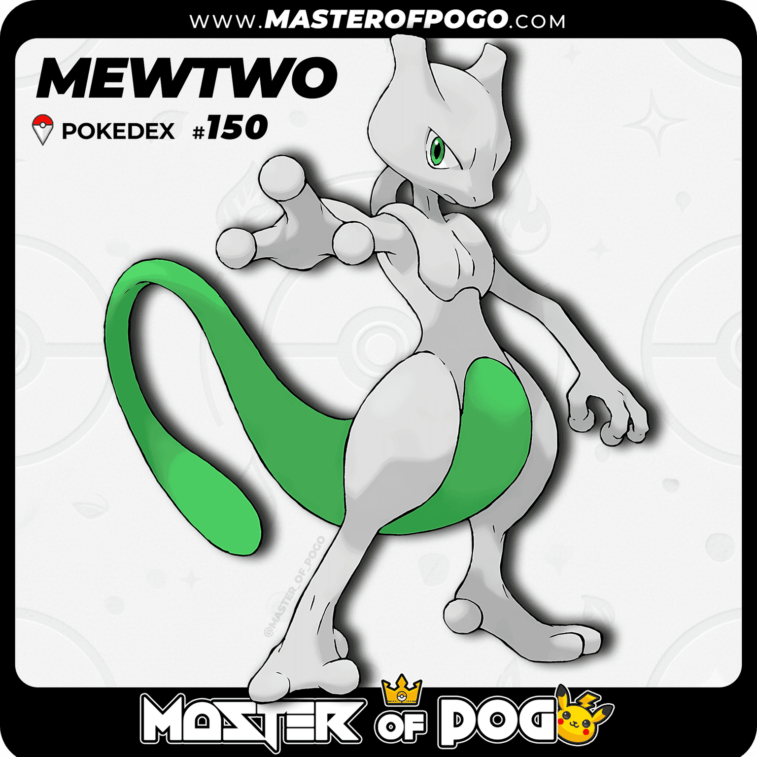 #150 - MEWTWO — alternate view