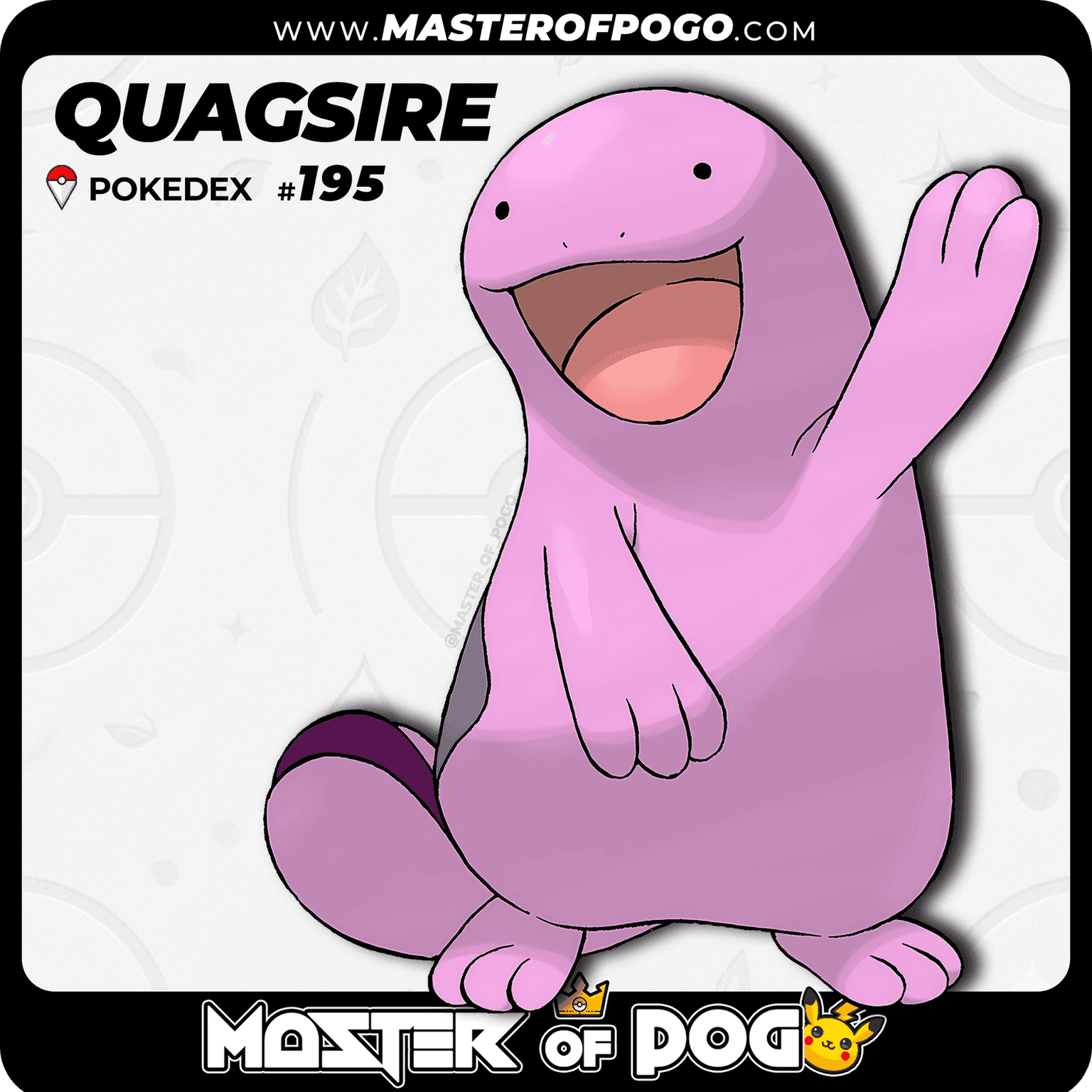 #195 - QUAGSIRE — alternate view