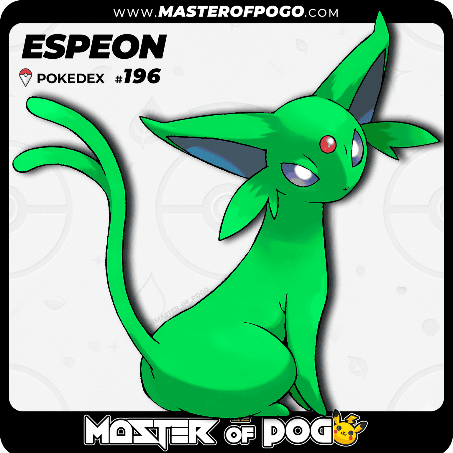 #196 - ESPEON — alternate view