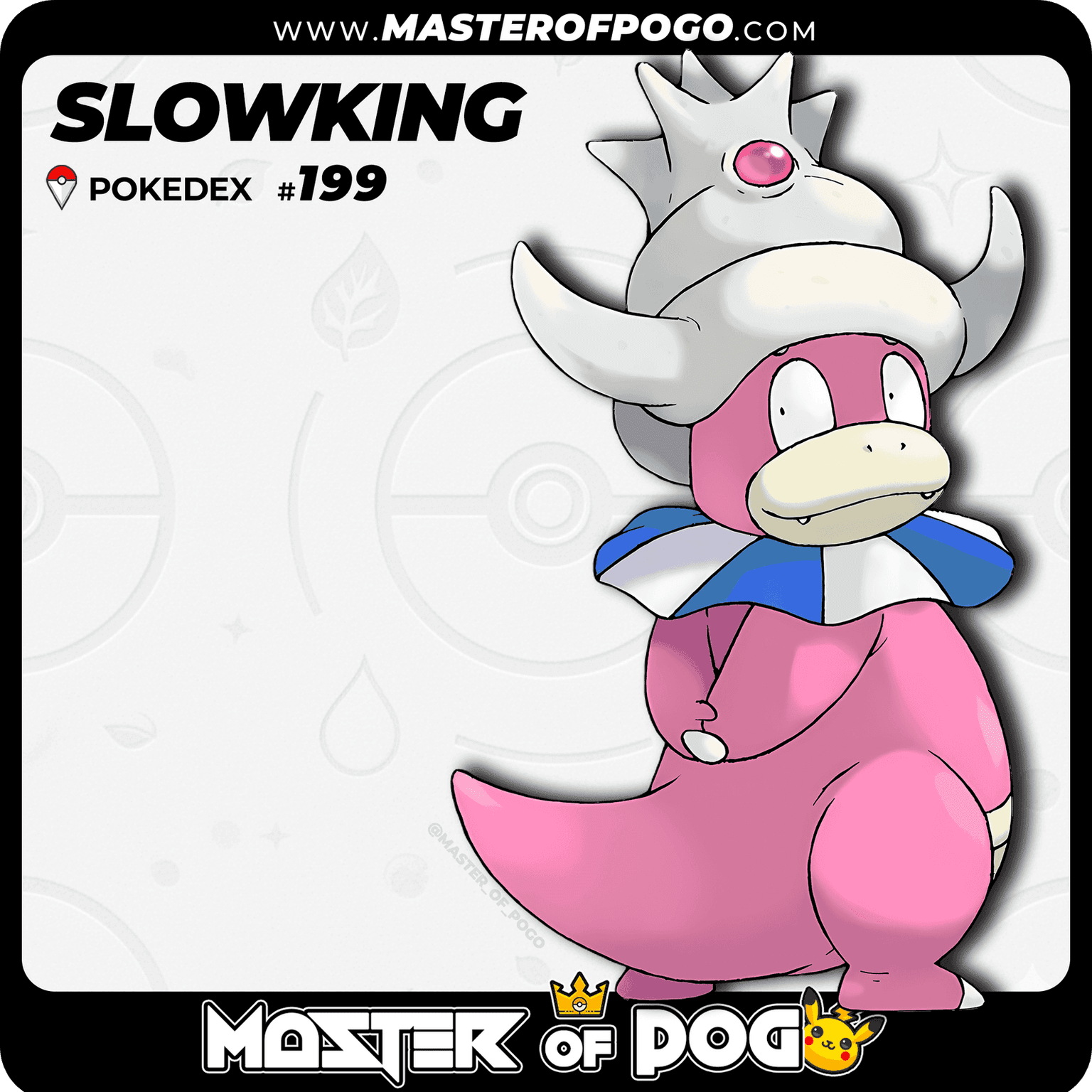 #199 - SLOWKING — alternate view
