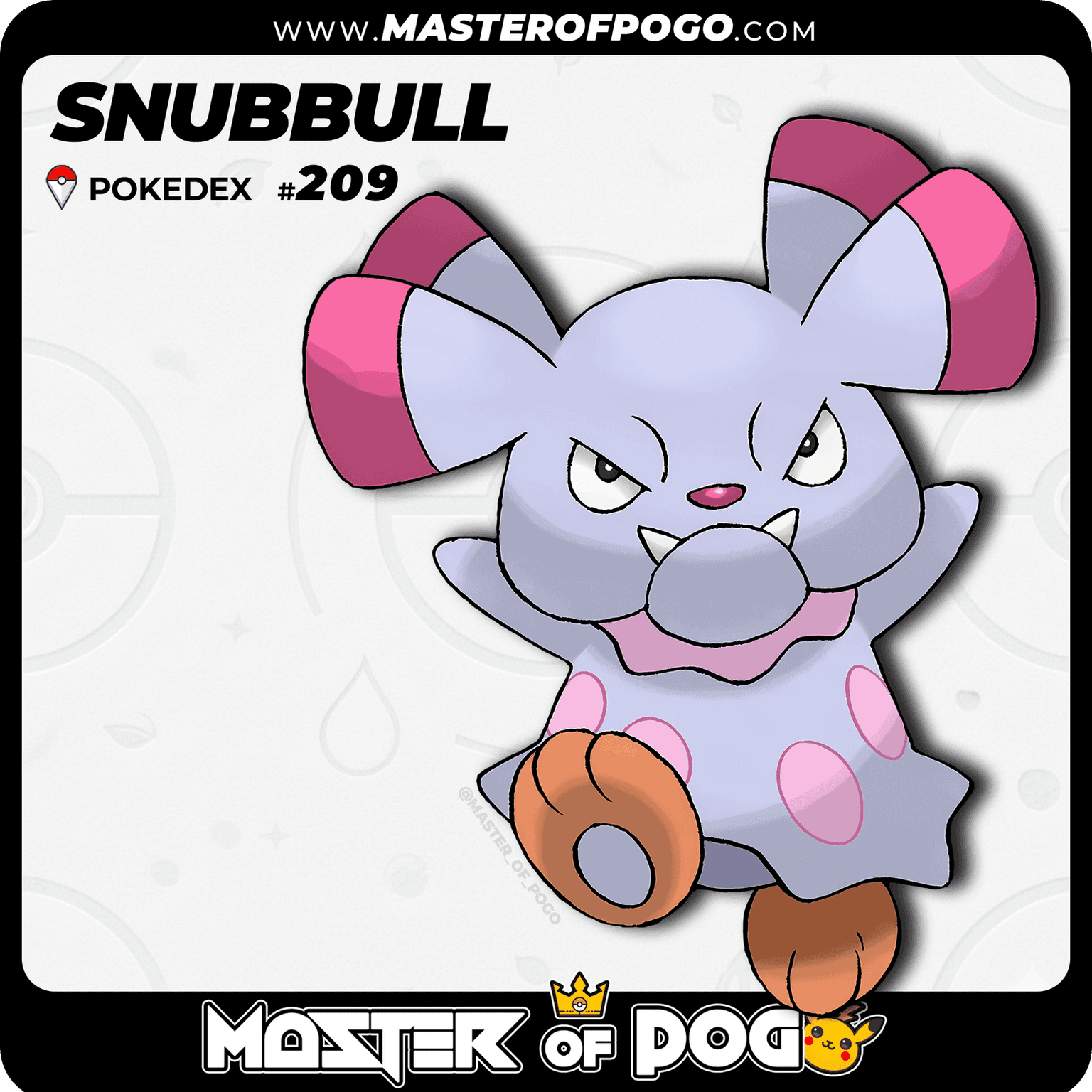 #209 - SNUBBULL — alternate view
