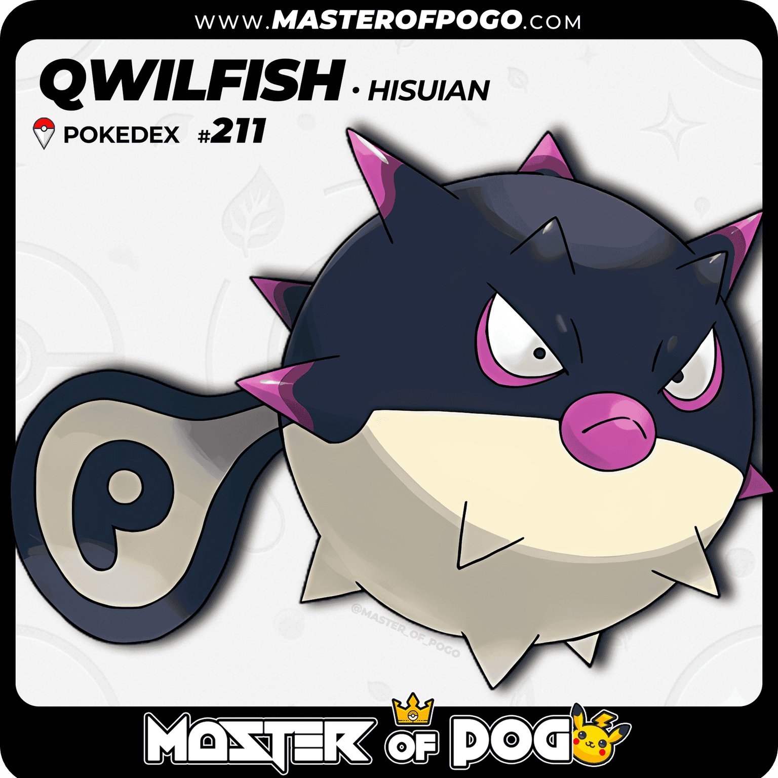#211 - Hisuian QWILFISH