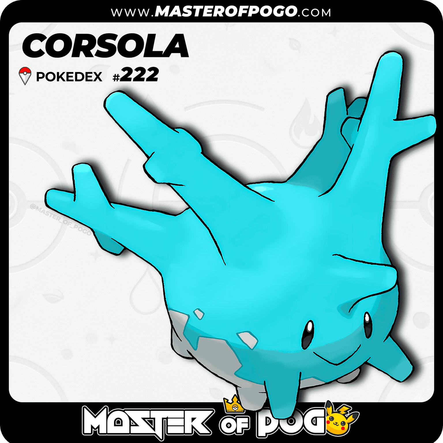 #222 - CORSOLA — alternate view