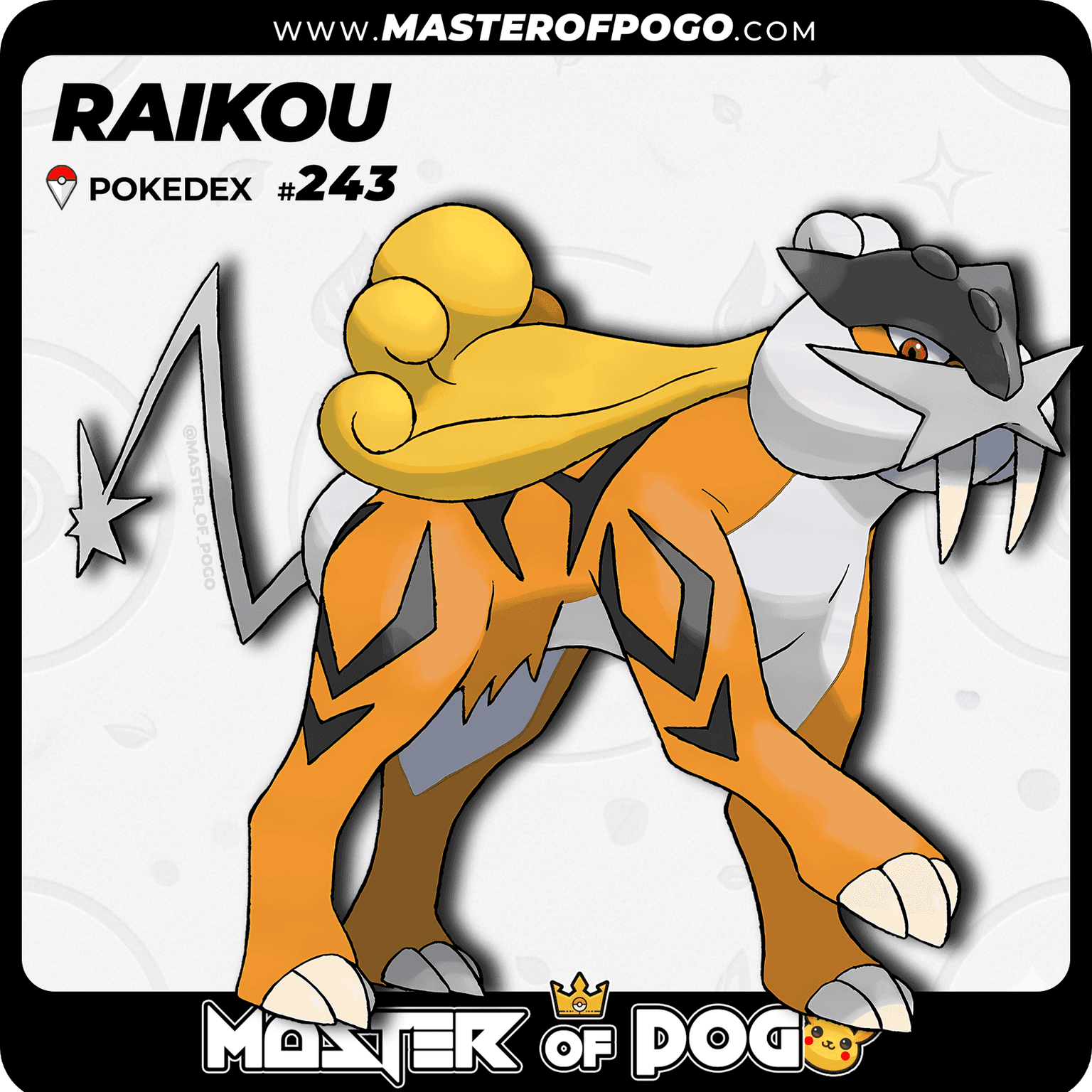 #243 - RAIKOU — alternate view