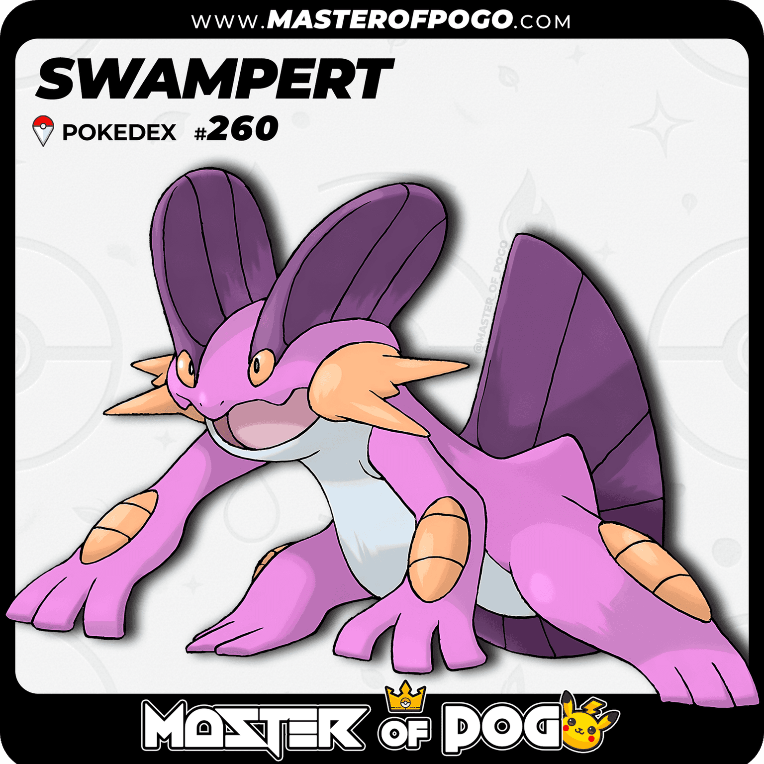#260 - SWAMPERT — alternate view