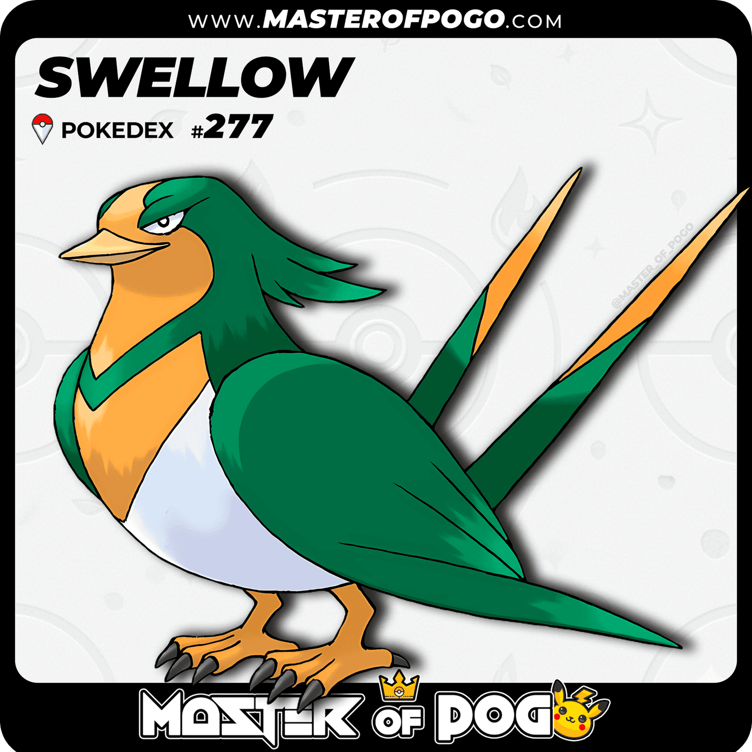#277 - SWELLOW — alternate view