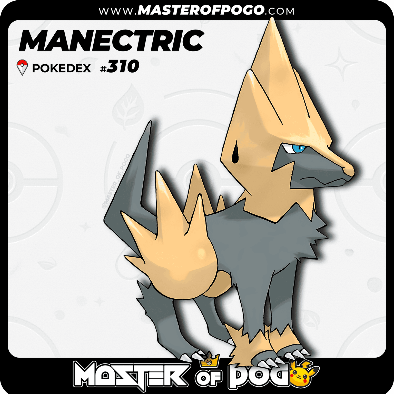 #310 - MANECTRIC — alternate view