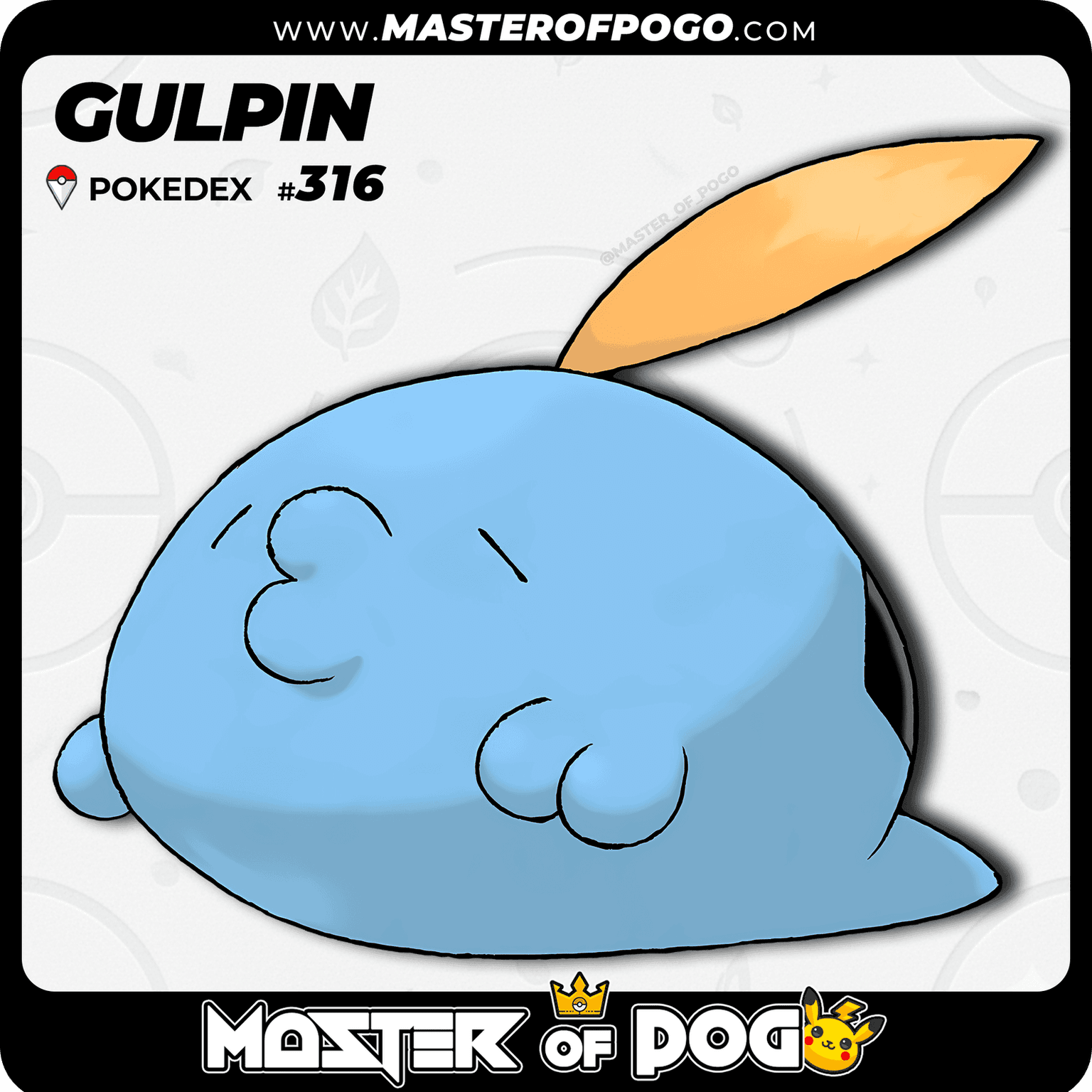 #316 - GULPIN — alternate view