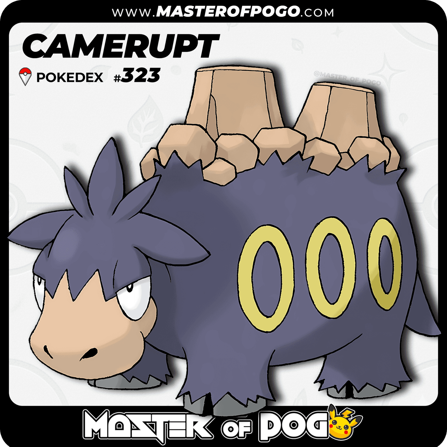 #323 - CAMERUPT — alternate view
