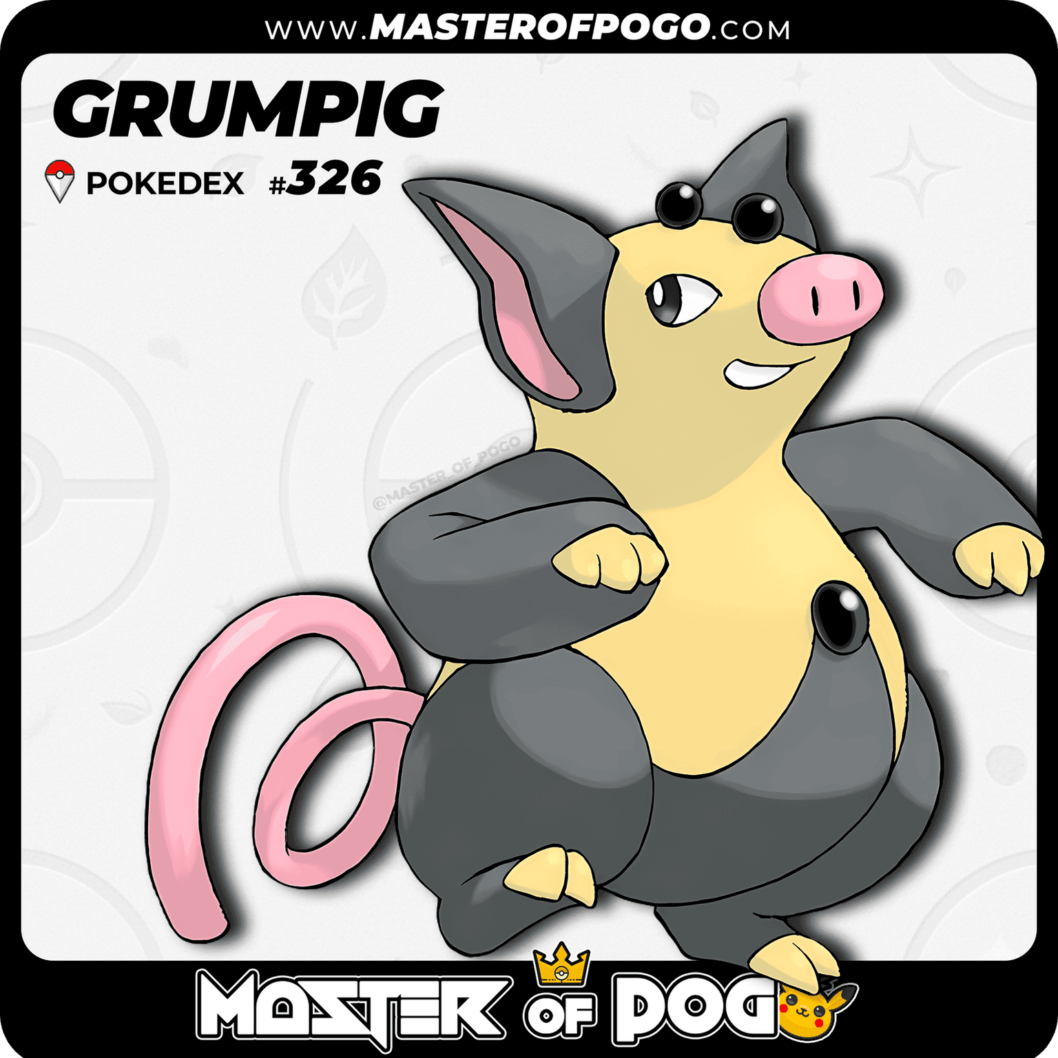 #326 - GRUMPIG — alternate view