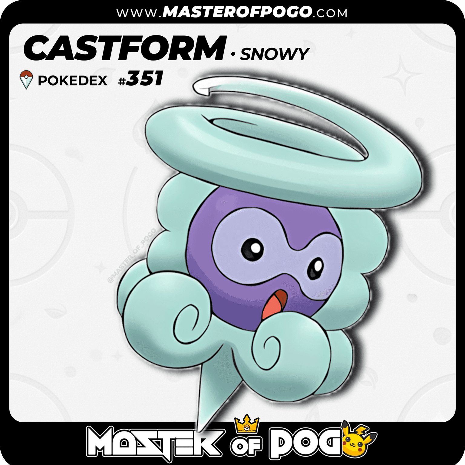 #351 - Snowy CASTFORM