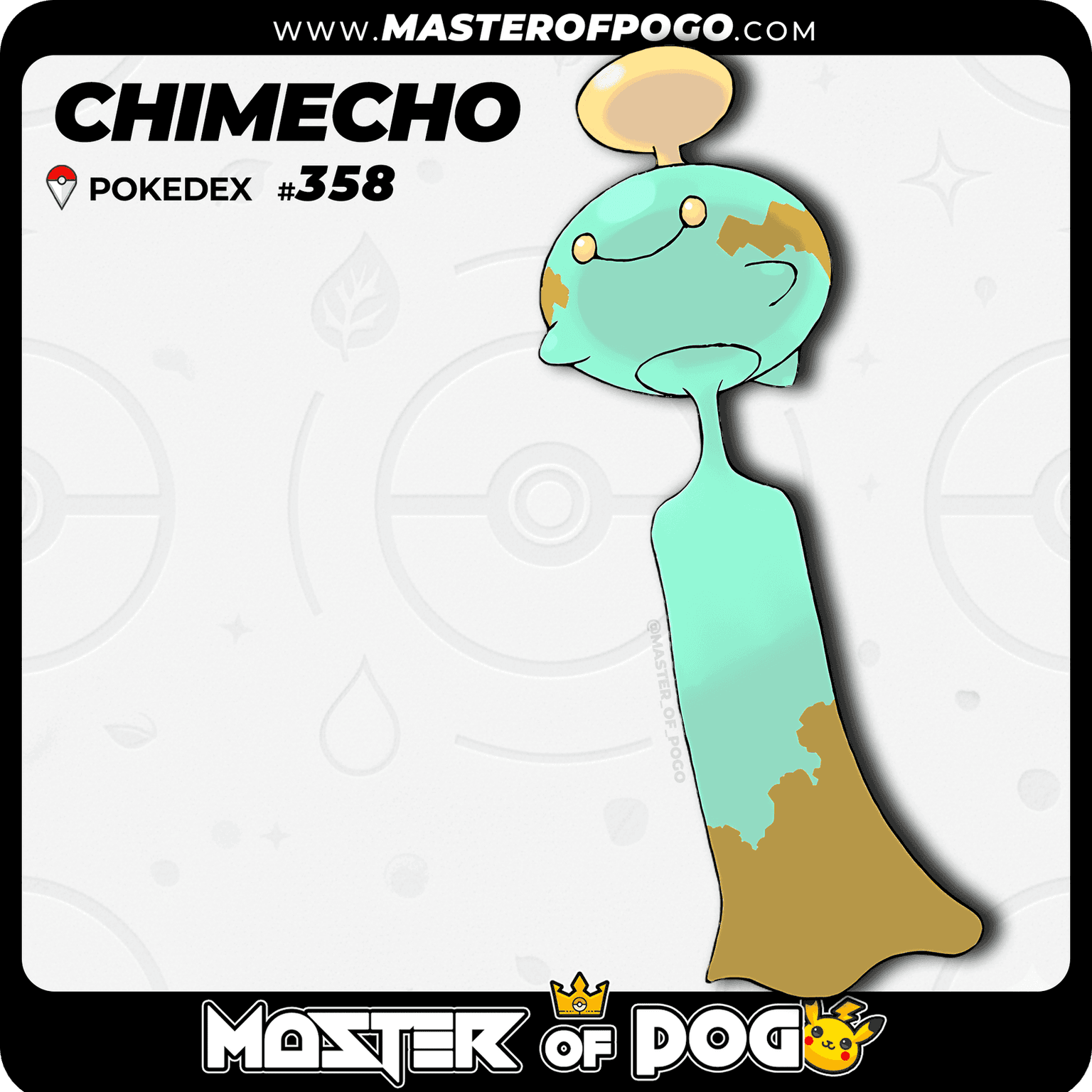 #358 - CHIMECHO — alternate view