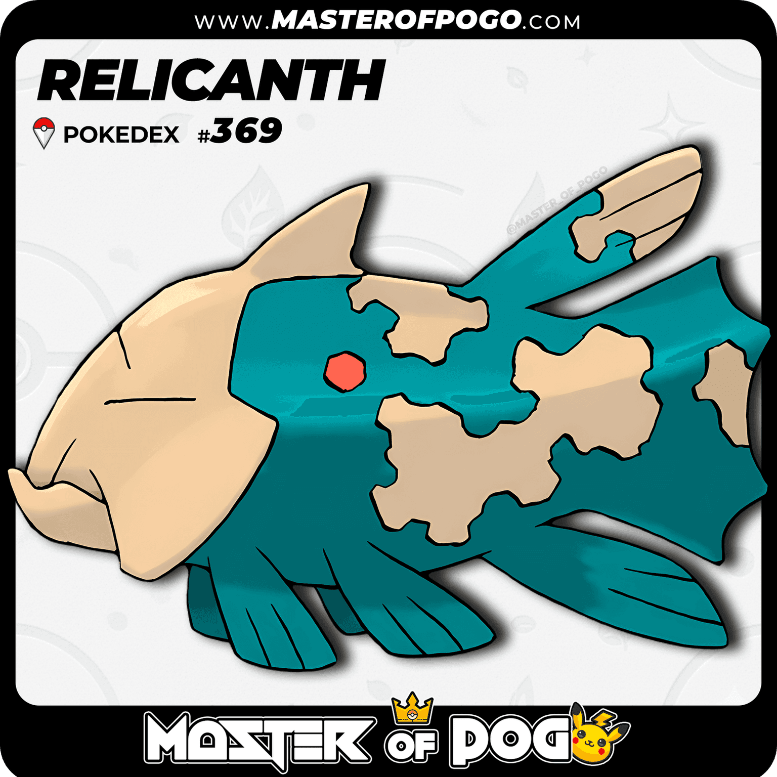 #369 - RELICANTH — alternate view