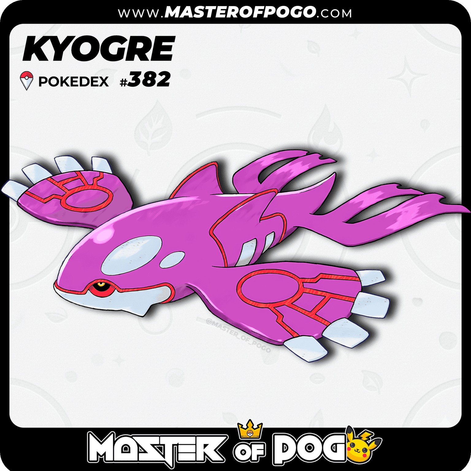 #382 - KYOGRE — alternate view