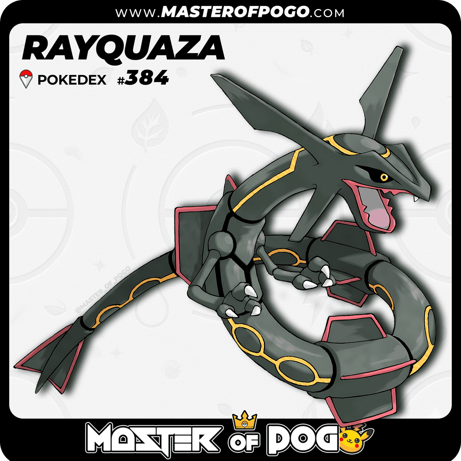 #384 - RAYQUAZA — alternate view