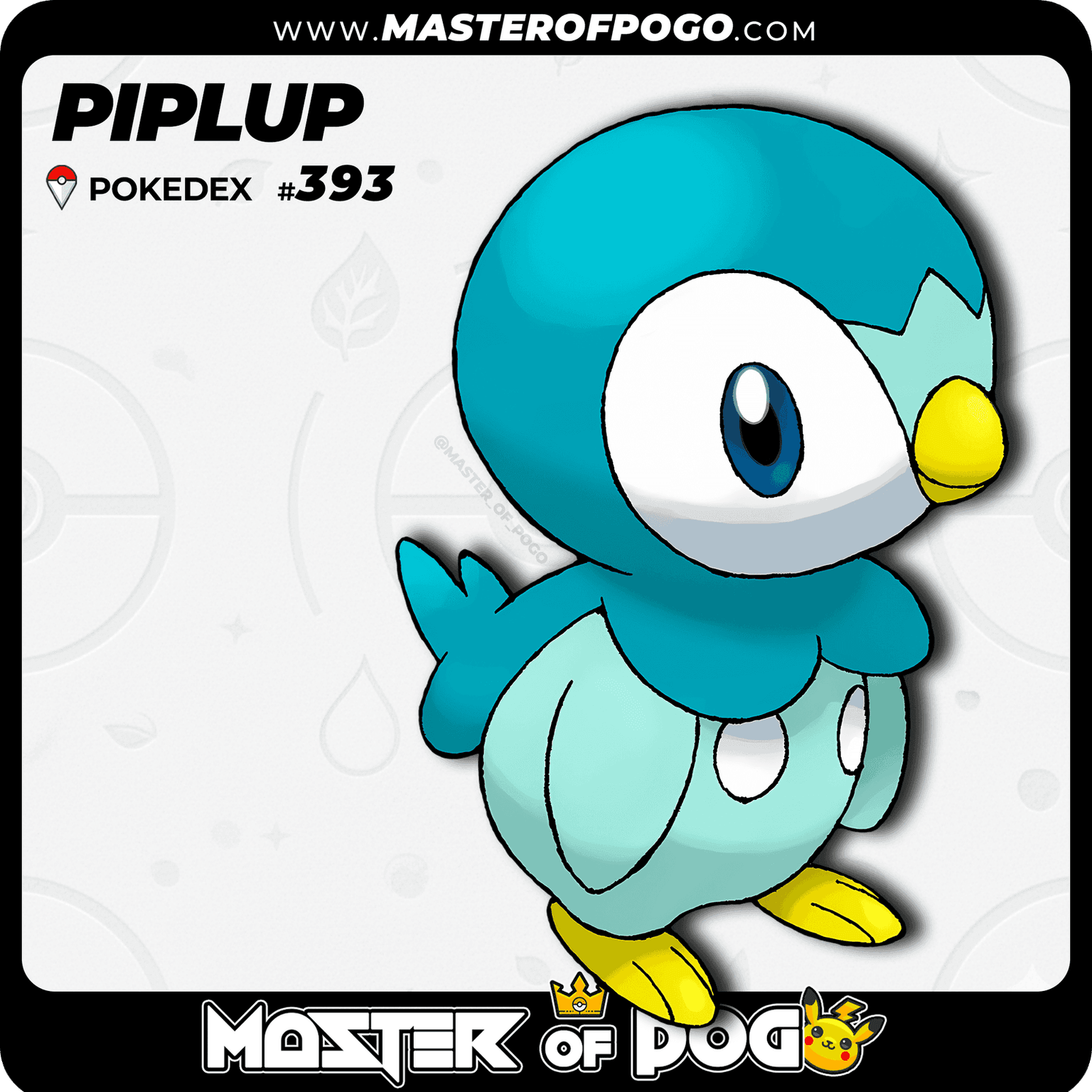#393 - PIPLUP — alternate view