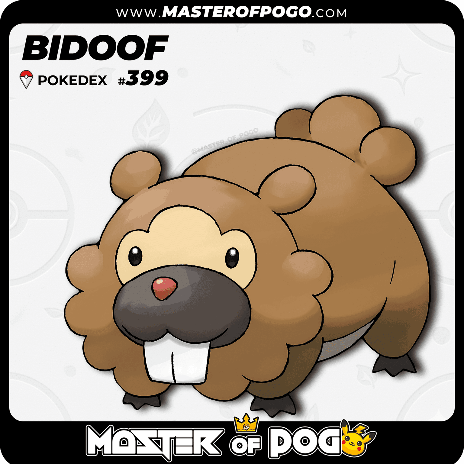 #399 - BIDOOF