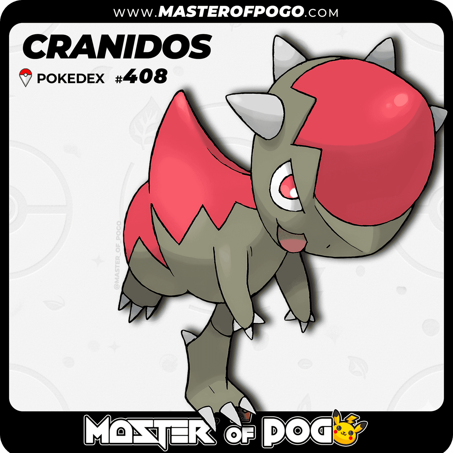 #408 - CRANIDOS — alternate view