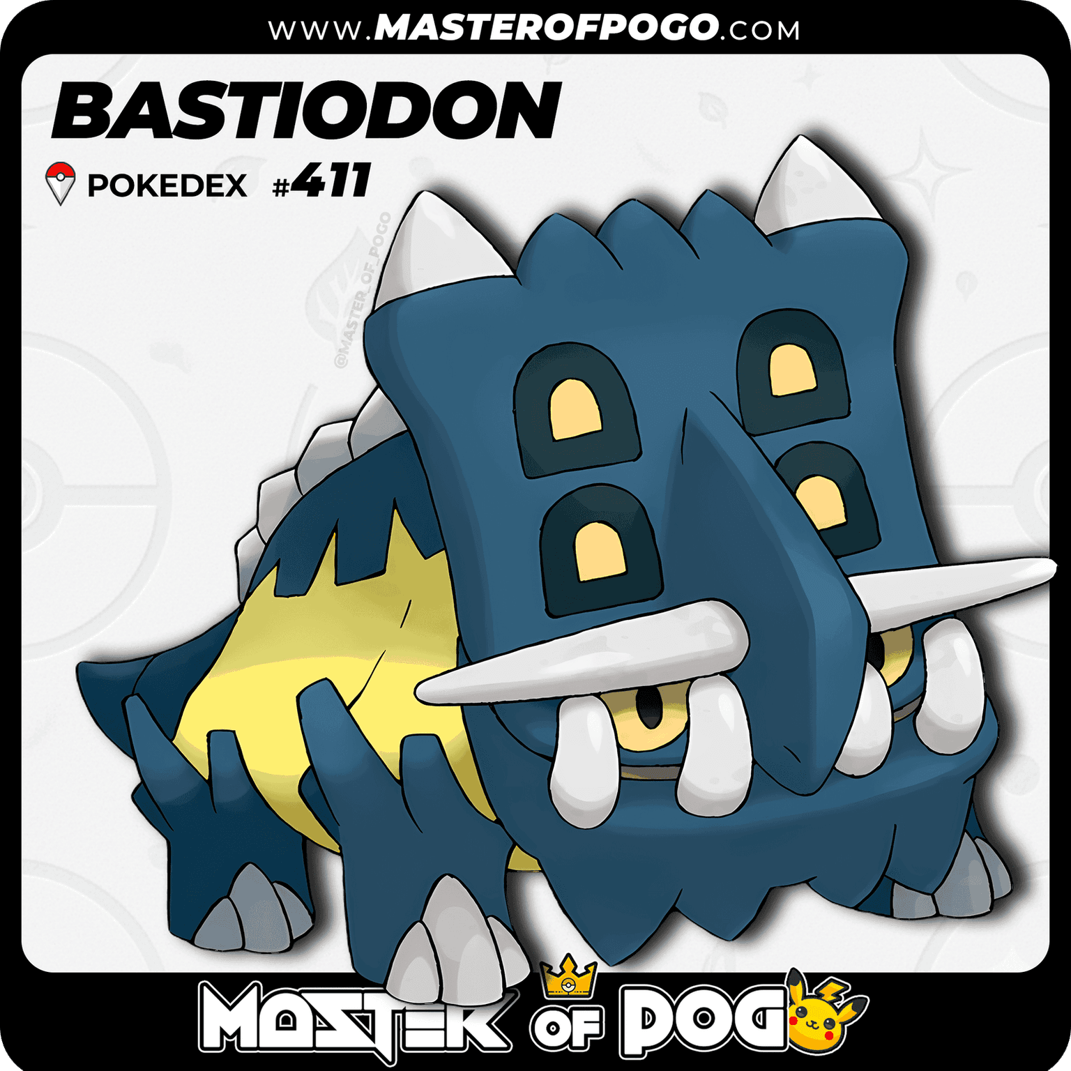 #411 - BASTIODON — alternate view