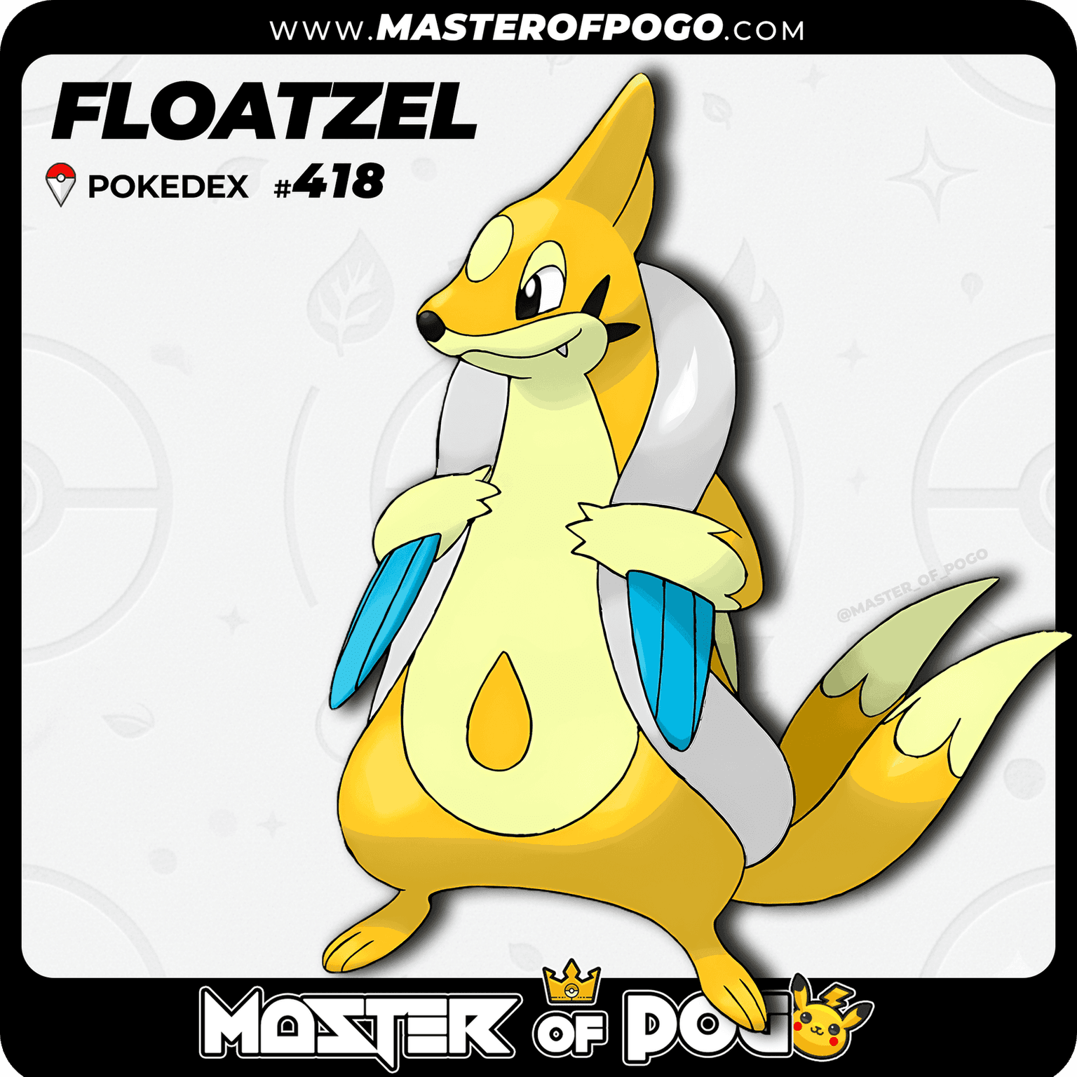 #419 - FLOATZEL — alternate view