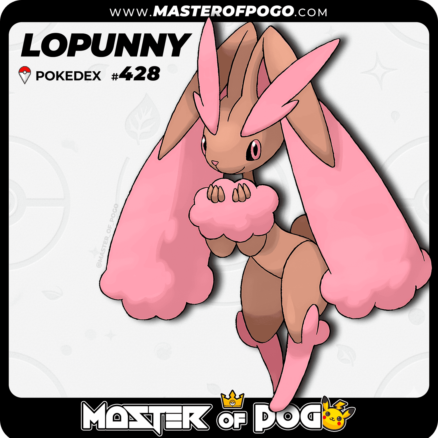 #428 - LOPUNNY — alternate view