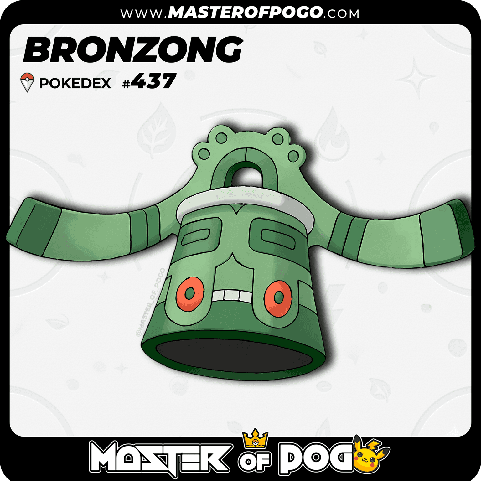 #437 - BRONZONG — alternate view
