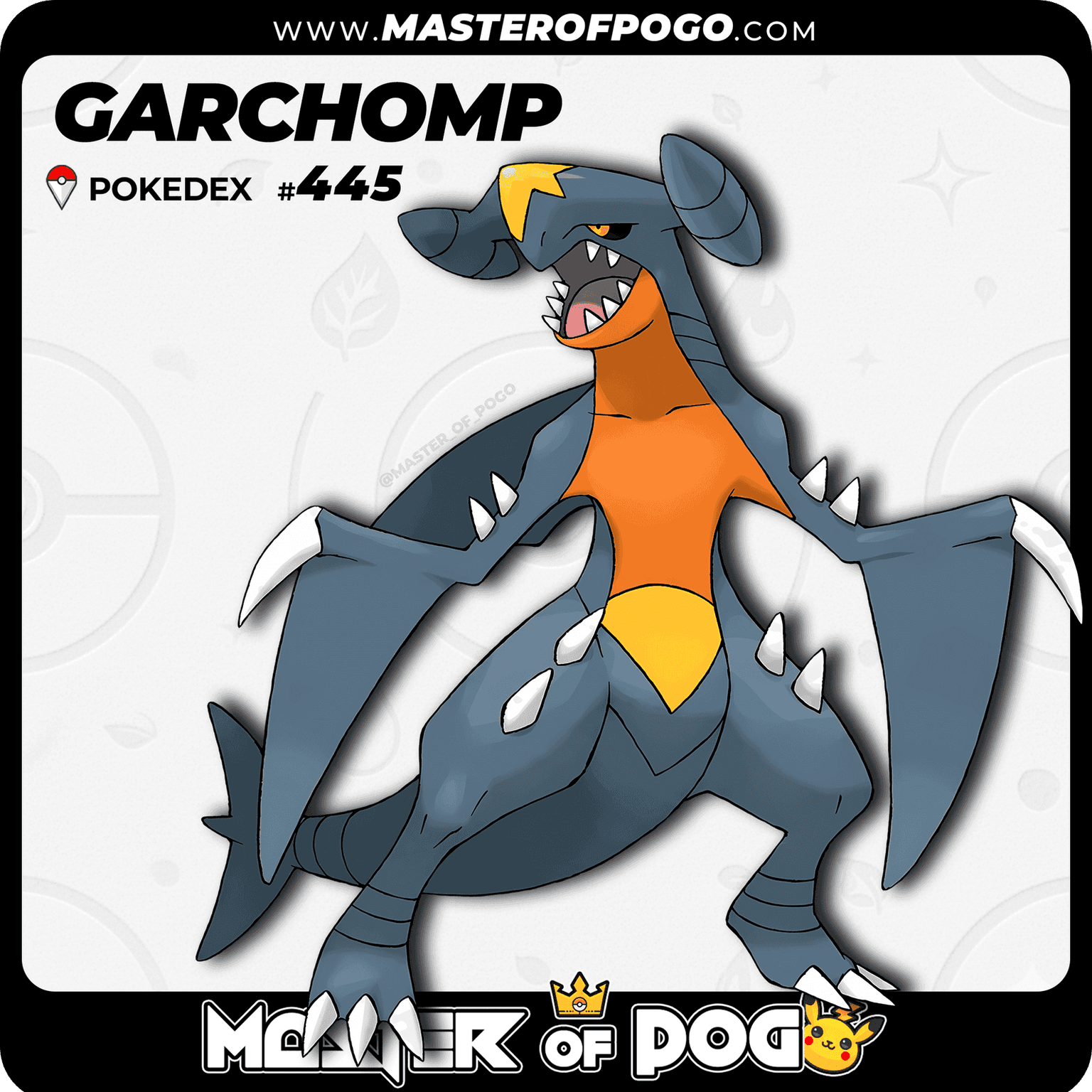 #445 - GARCHOMP — alternate view