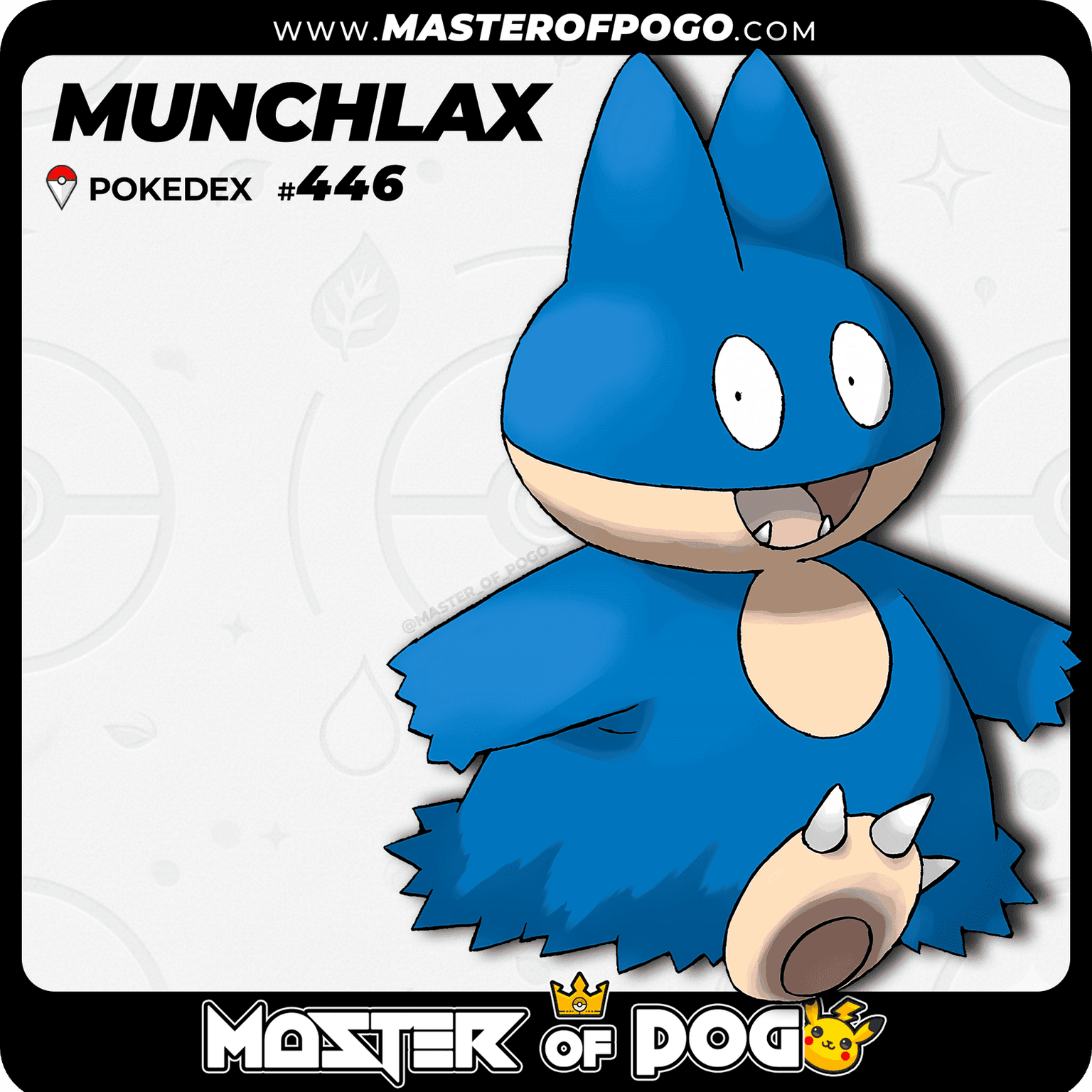 #446 - MUNCHLAX — alternate view