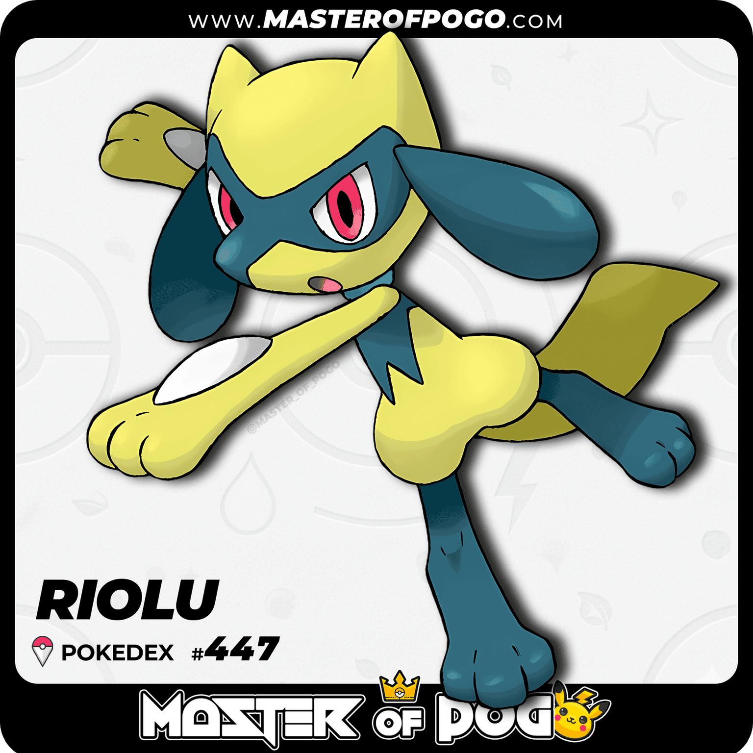 #447 - RIOLU — alternate view