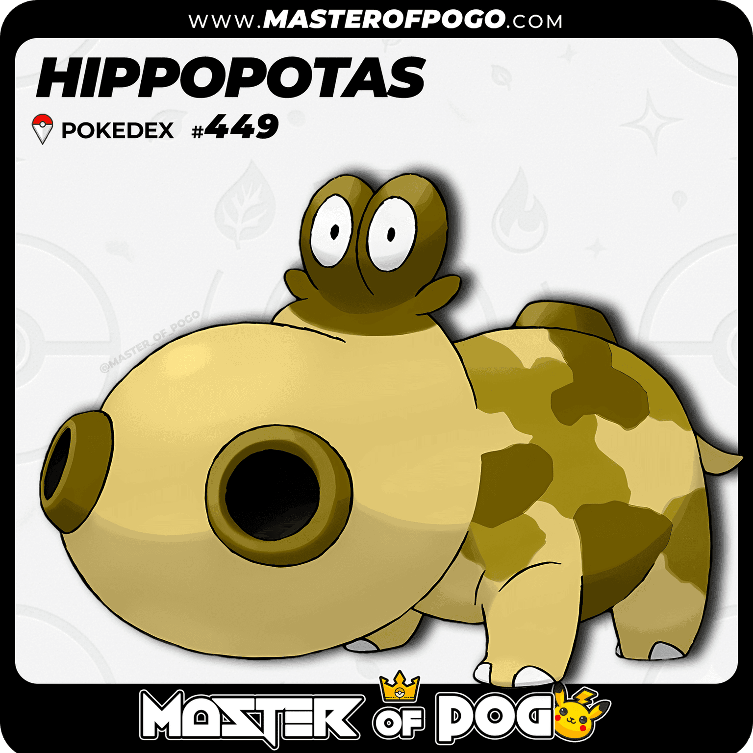 #449 - HIPPOPOTAS — alternate view