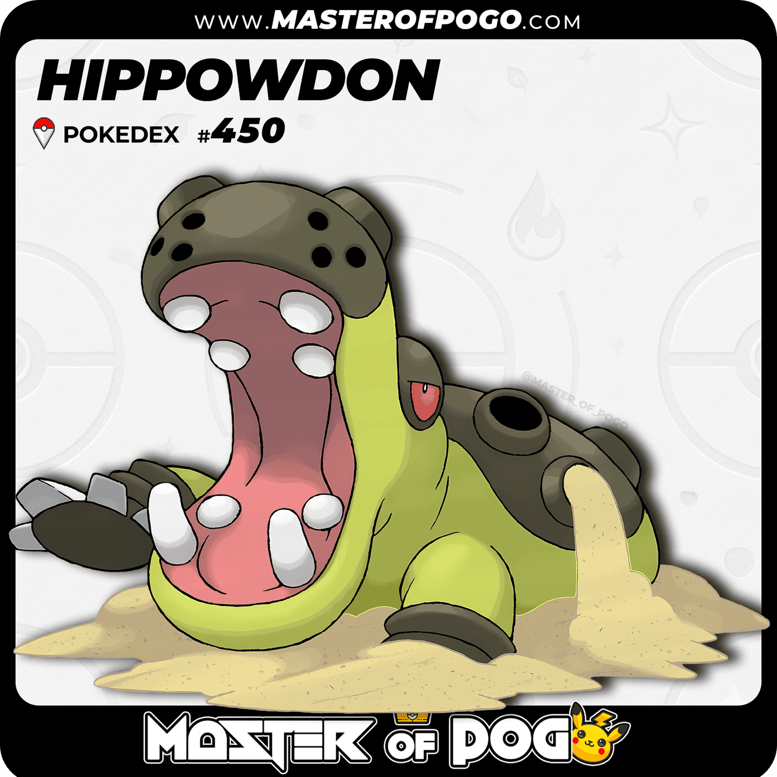 #450 - HIPPOWDON — alternate view
