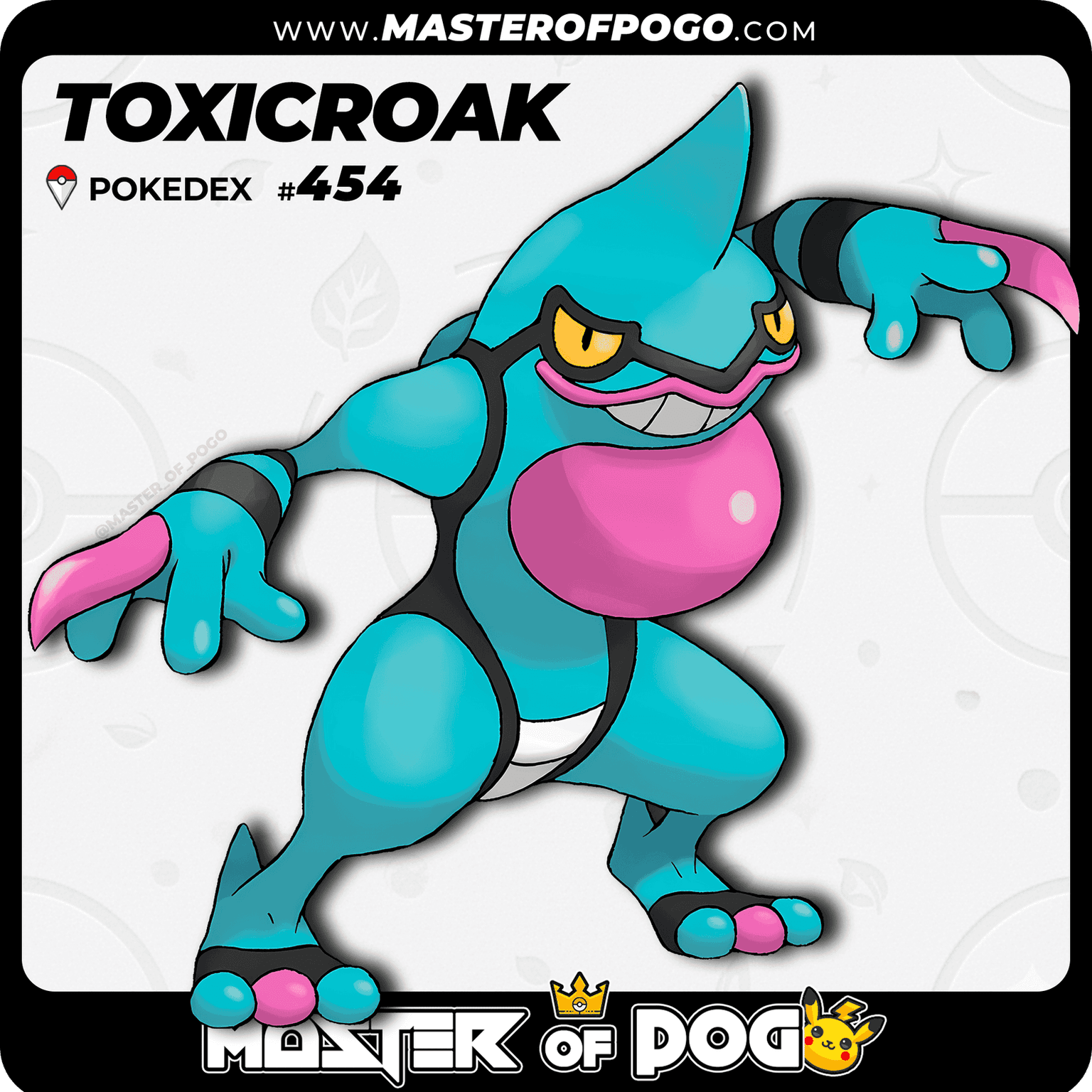 #454 - TOXICROAK — alternate view
