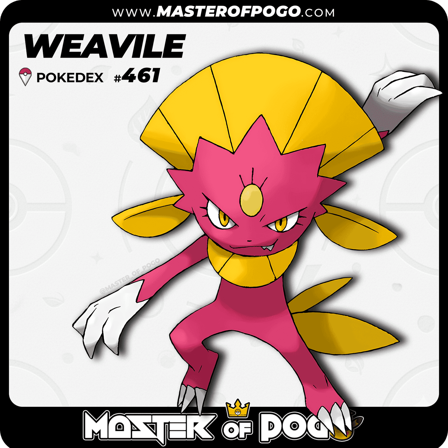 #461 - WEAVILE — alternate view