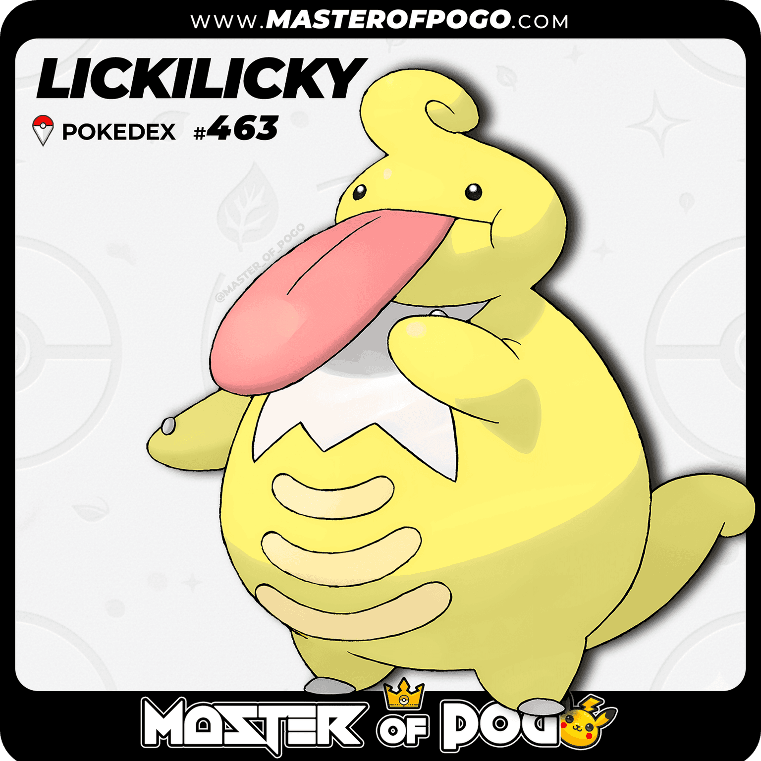 #463 - LICKILICKY — alternate view
