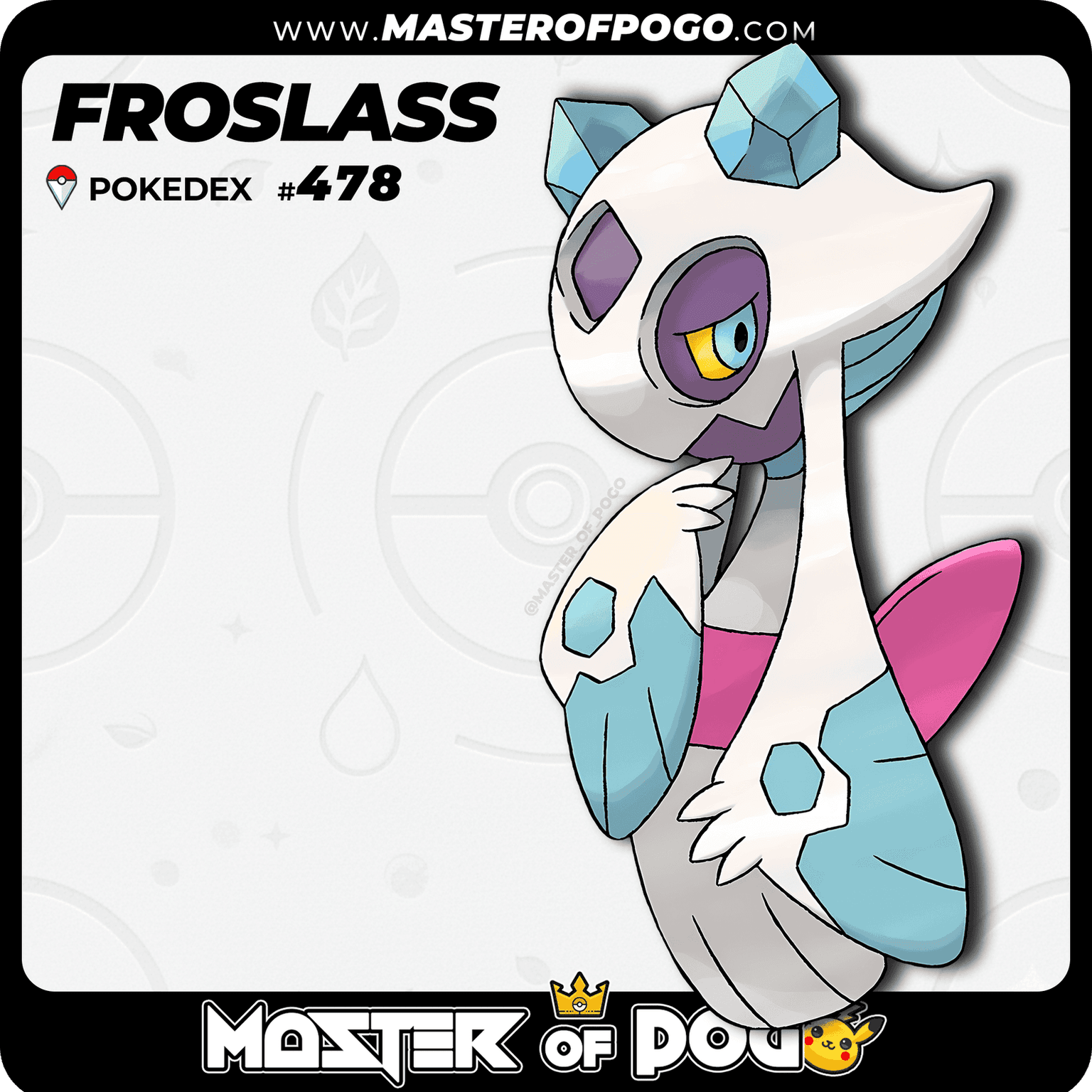 #478 - FROSLASS — alternate view