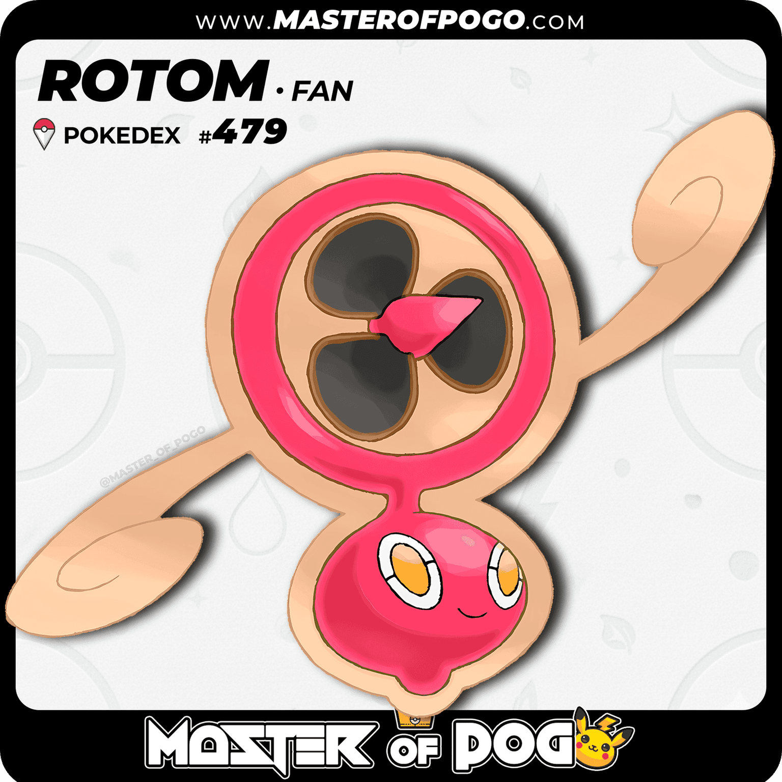 #479 - Fan ROTOM — alternate view