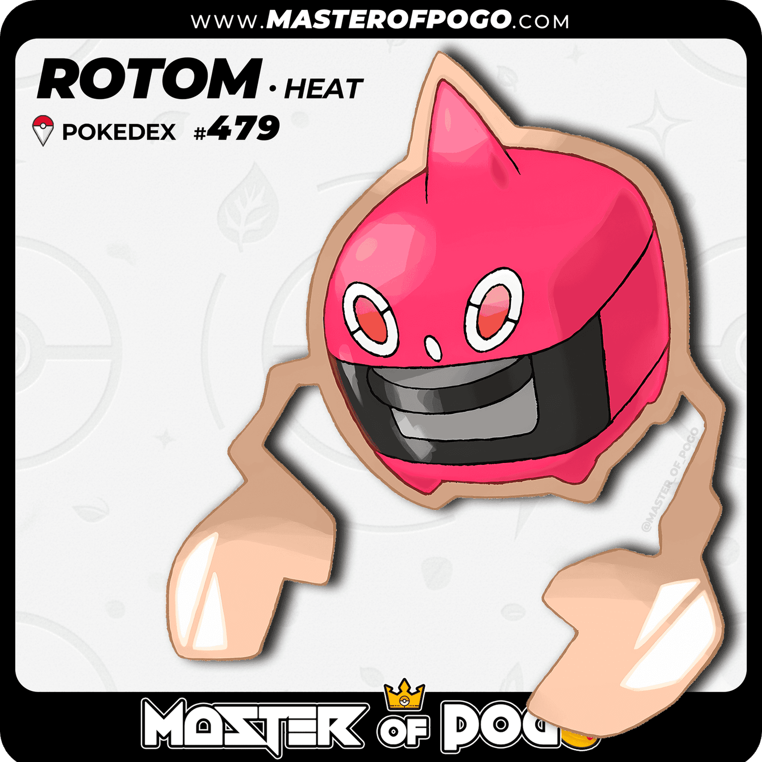 #479 - Heat ROTOM — alternate view